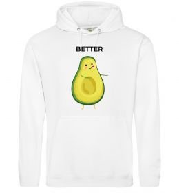 Женская толстовка (худи) Авокадо Better