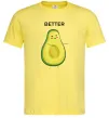 Мужская футболка Авокадо Better Лимонный фото