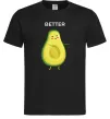 Мужская футболка Авокадо Better Черный фото