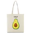 Еко-сумка Авокадо Half Бежевий фото
