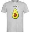 Мужская футболка Авокадо Half Серый фото