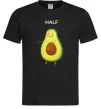 Мужская футболка Авокадо Half Черный фото