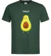 Мужская футболка Авокадо Half Темно-зеленый фото