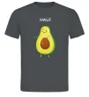 Мужская футболка Авокадо Half Графит фото