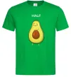 Мужская футболка Авокадо Half Зеленый фото