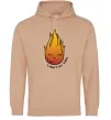 Жіноча толстовка (худі) Вогник Light my fire Пісочний Жіноча толстовка (худі) Вогник Light my fire Пісочний фото