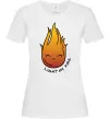 Жіноча футболка Вогник Light my fire Білий фото