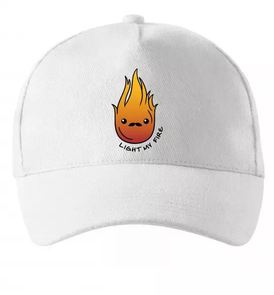 Кепка Вогонь Light my fire Белый фото