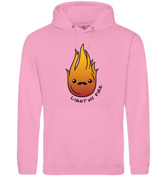 Женская толстовка (худи) Вогонь Light my fire Розовый фото