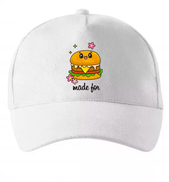 Кепка Бургер Made for Белый фото