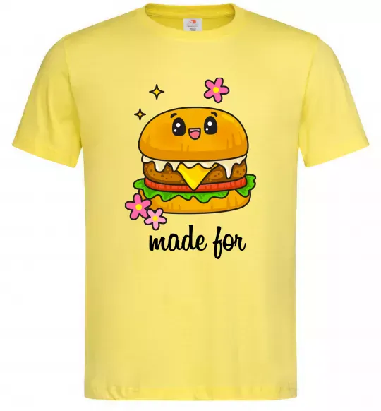 Мужская футболка Бургер Made for Лимонный фото