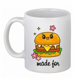 Чашка керамическая Бургер Made for Чашка керамическая Бургер Made for