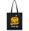 Эко-сумка Бургер Made for Черный Эко-сумка Бургер Made for Черный фото