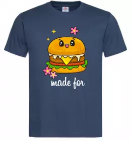 Мужская футболка Бургер Made for Темно-синий фото
