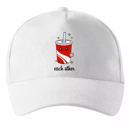 Кепка Кола Each other Білий фото