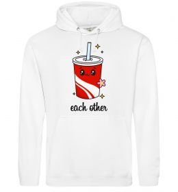 Женская толстовка (худи) Кола Each other Женская толстовка (худи) Кола Each other