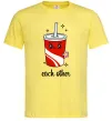 Мужская футболка Кола Each other Лимонный фото