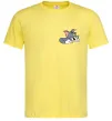 Мужская футболка Кіт Том Лимонный фото