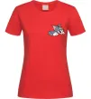 Женская футболка Кіт Том Красный фото