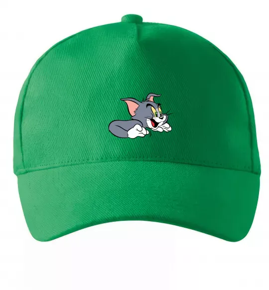Кепка Кіт Том Зелений фото