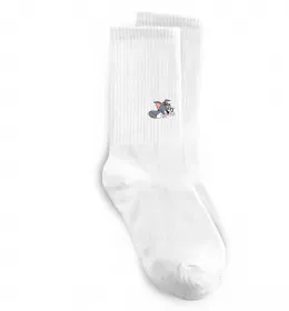 Носки Кіт Том Белый фото