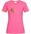 Жіноча футболка Мишеня Джері Яскраво-рожевий фото