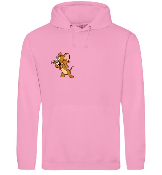 Женская толстовка (худи) Мишеня Джері Розовый фото