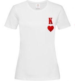 Жіноча футболка Король карта