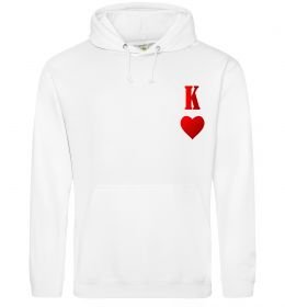 Чоловіча толстовка (худі) Король карта Чоловіча толстовка (худі) Король карта