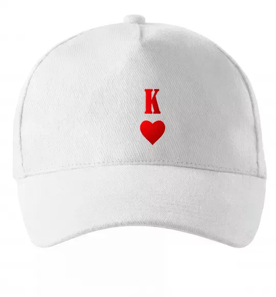 Кепка Король карта Белый фото