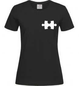 Жіноча футболка Серце останній пазлик Жіноча футболка Серце останній пазлик