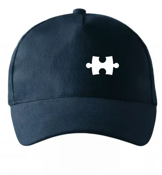 Кепка Серце останній пазлик Темно-синій фото