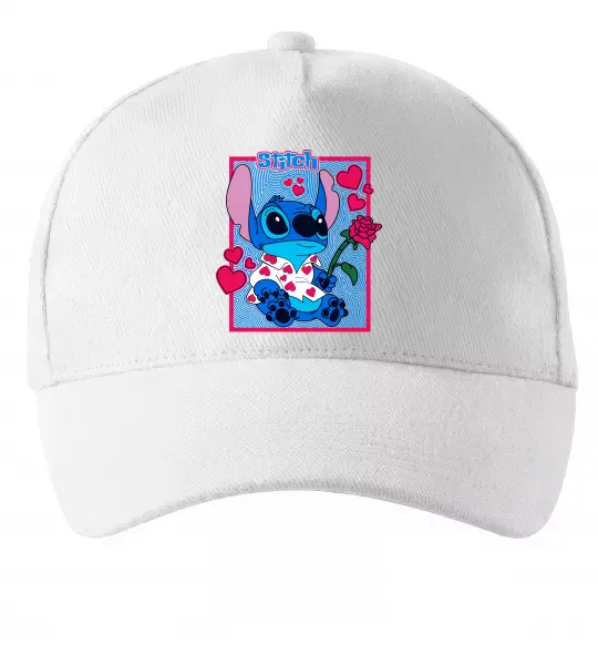 Кепка Стіч хлопчик Білий фото