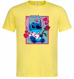 Мужская футболка Stitch Белый фото