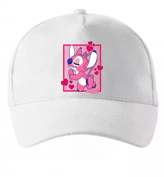 Кепка Стіч дівчинка Білий фото