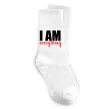 Носки I am everything Белый фото