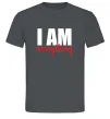Мужская футболка I am everything Графит Мужская футболка I am everything Графит фото