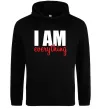 Женская толстовка (худи) I am everything Черный Женская толстовка (худи) I am everything Черный фото