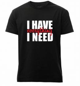 Мужская премиум футболка I have everything