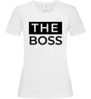 Женская футболка The Boss Белый Женская футболка The Boss Белый фото