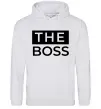 Жіноча толстовка (худі) The Boss Сірий меланж фото