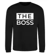 Свитшот The Boss Черный фото