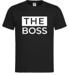 Мужская футболка The Boss Черный фото