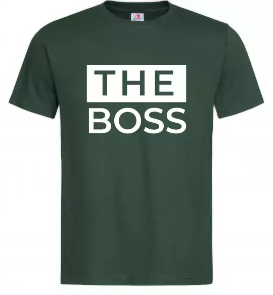 Мужская футболка The Boss Темно-зеленый фото