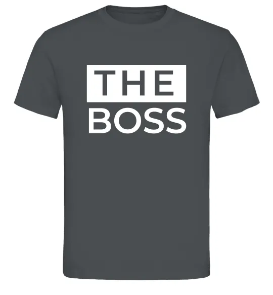 Мужская футболка The Boss Графит фото