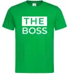 Мужская футболка The Boss Зеленый фото