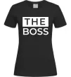 Женская футболка The Boss Черный Женская футболка The Boss Черный фото