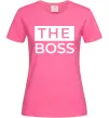 Женская футболка The Boss Ярко-розовый Женская футболка The Boss Ярко-розовый фото