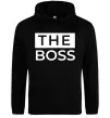Чоловіча толстовка (худі) The Boss Чорний фото