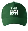 Кепка The real boss Темно-зеленый фото
